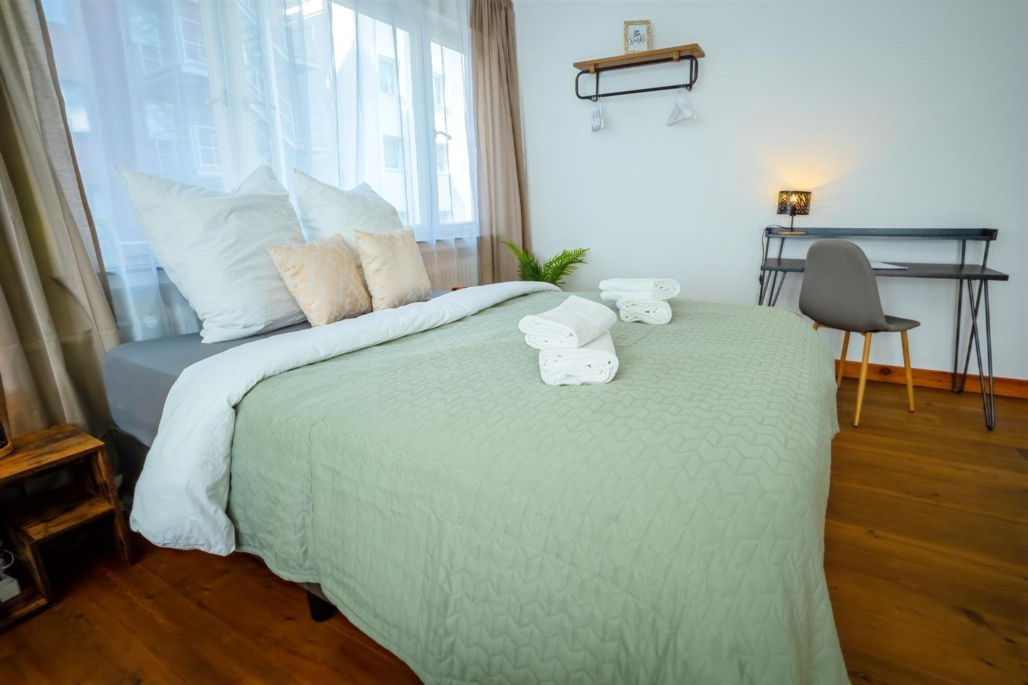 The Big Muenster Fuer Bis Zu 12, Whirlpool, Sauna, Zentral, Tischfussball, Balkon, Gasgrill Ulm Eksteriør bilde